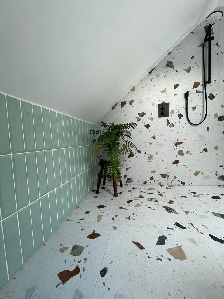 Terrazzo bathroom — project photograph 5