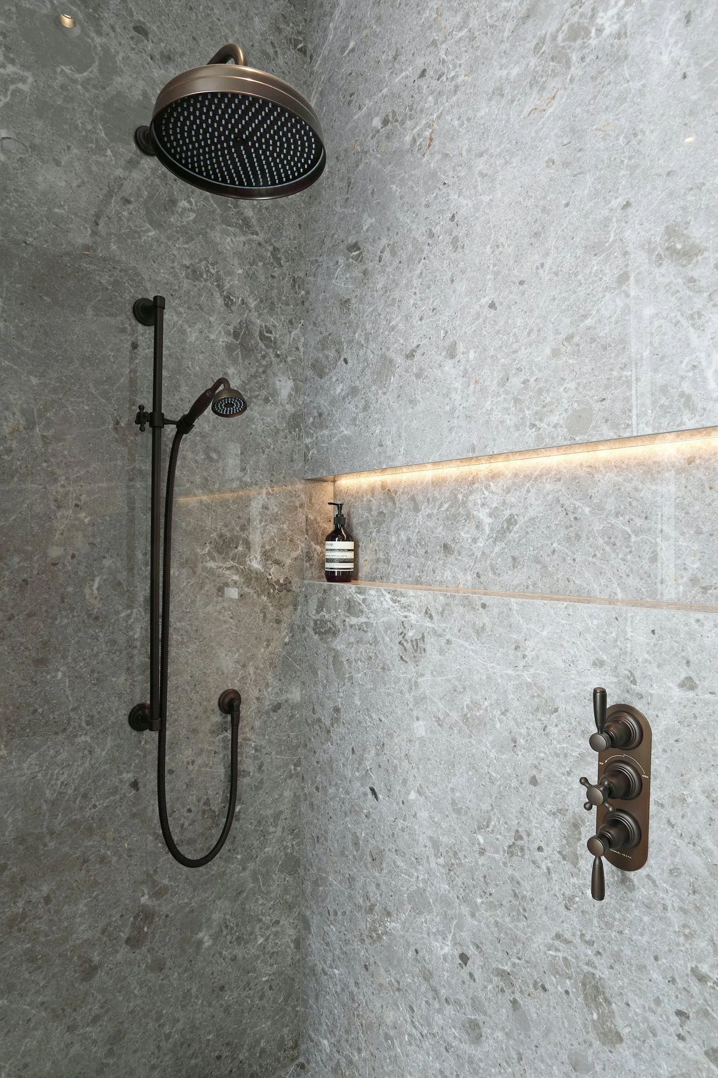 Selected Obsidian bathroom project photography