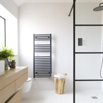 Transitional bathrooms